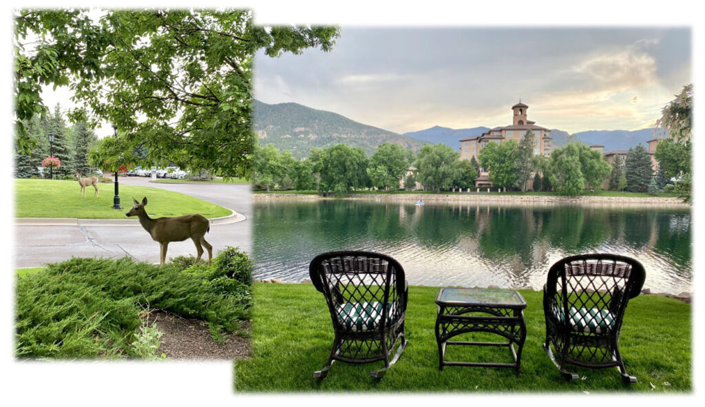 Broadmoor Hotel and Lake Colorado Springs