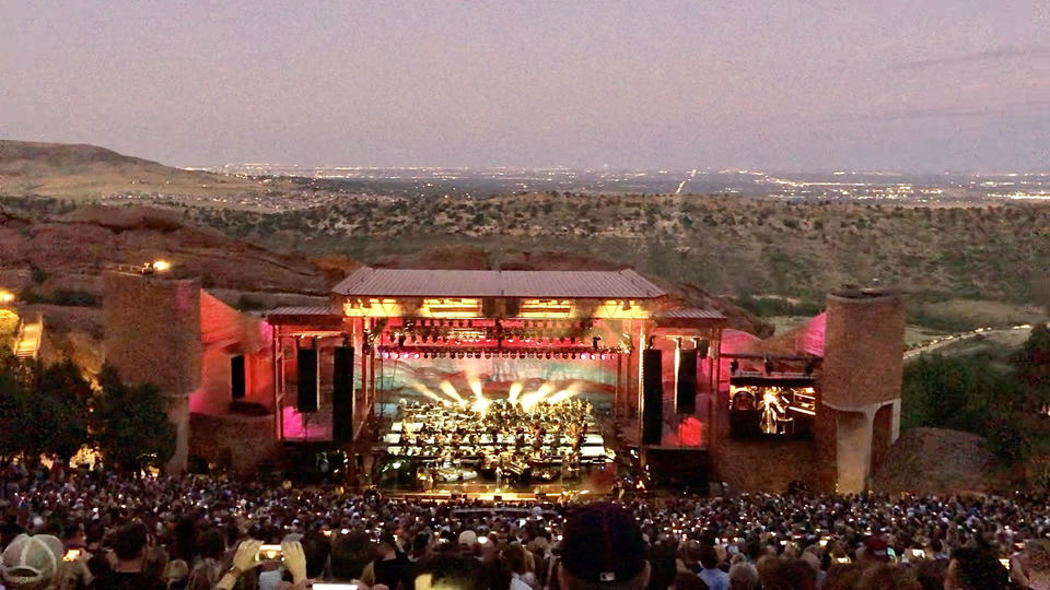 Red Rocks concert