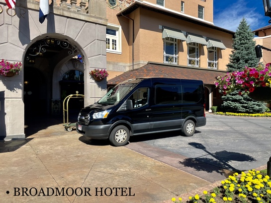 Broadmoor hotel car service transportation