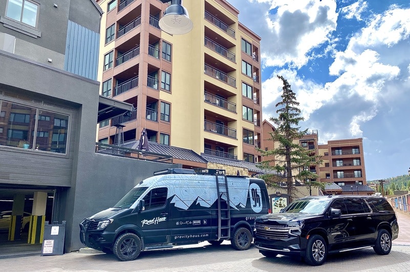 Car service to Gravity Haus Breckenridge, CO