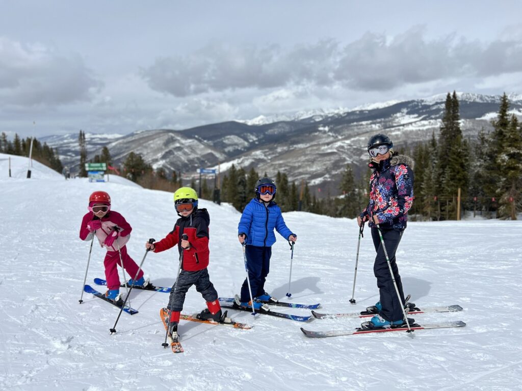 Vail skiing