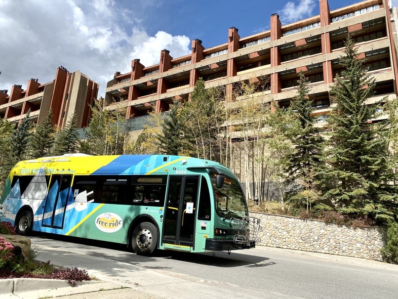 free bus to Beaver Run Resort Breckenridge