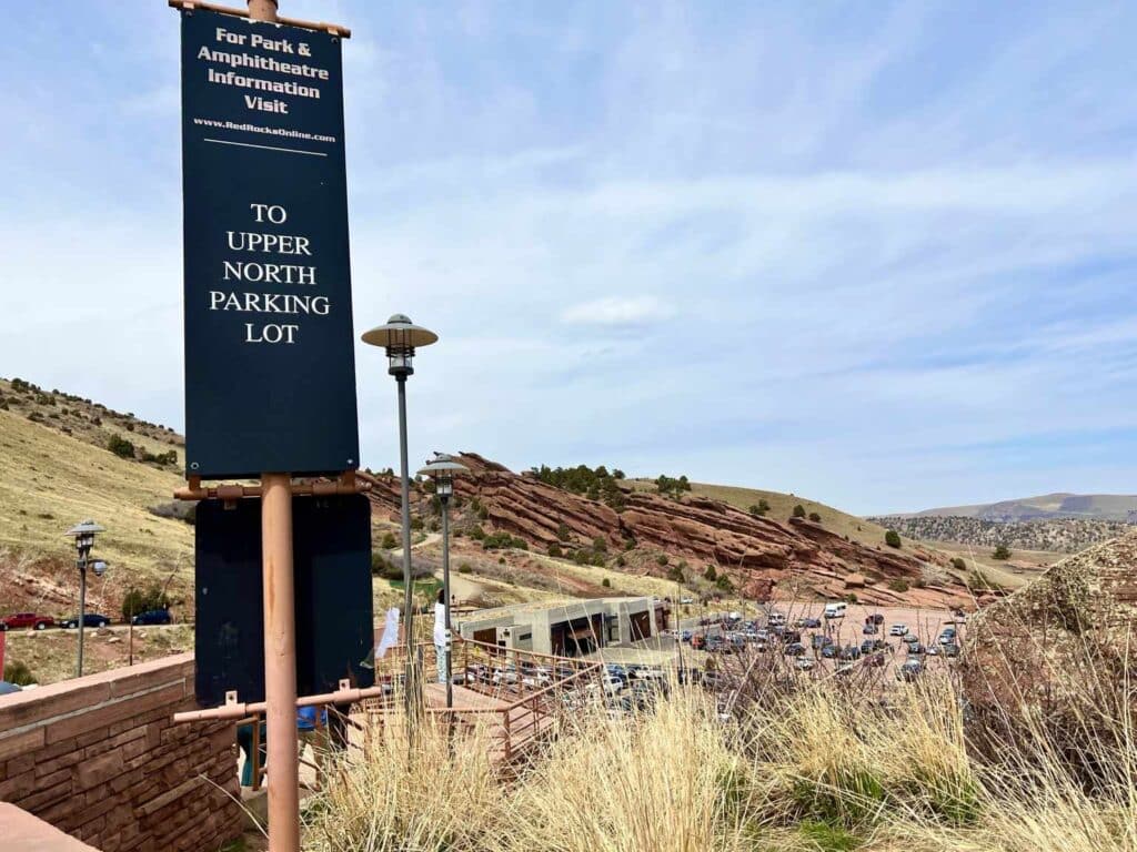 Car Service to Red Rocks Upper North Lot