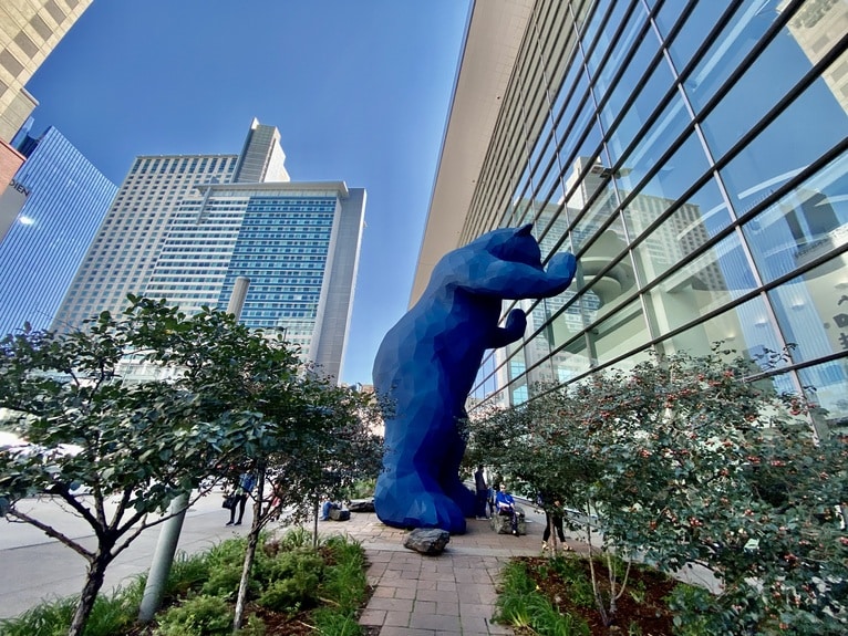 Colorado Convention Center Blue Bear