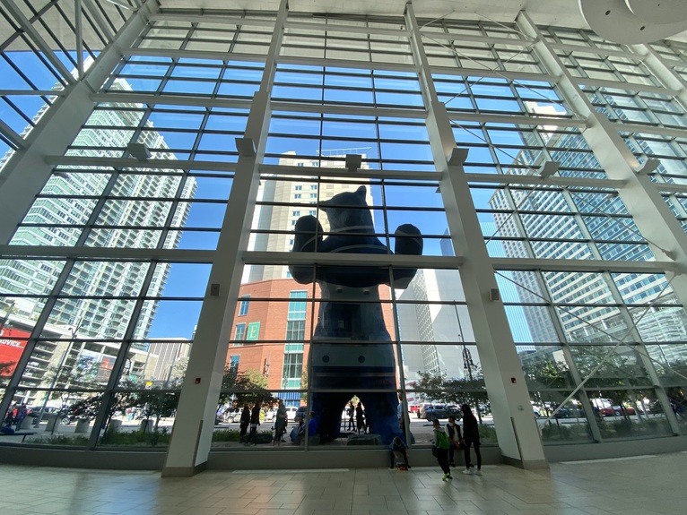 Colorado Convention Center big bear