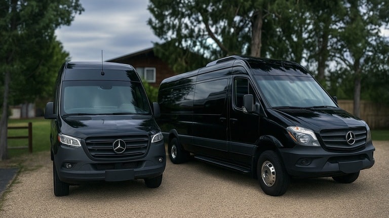 Denver airport to Breckenridge private group van