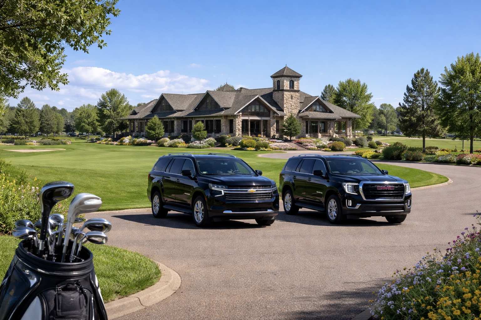 Private Transportation from Denver Airport to Golf Courses